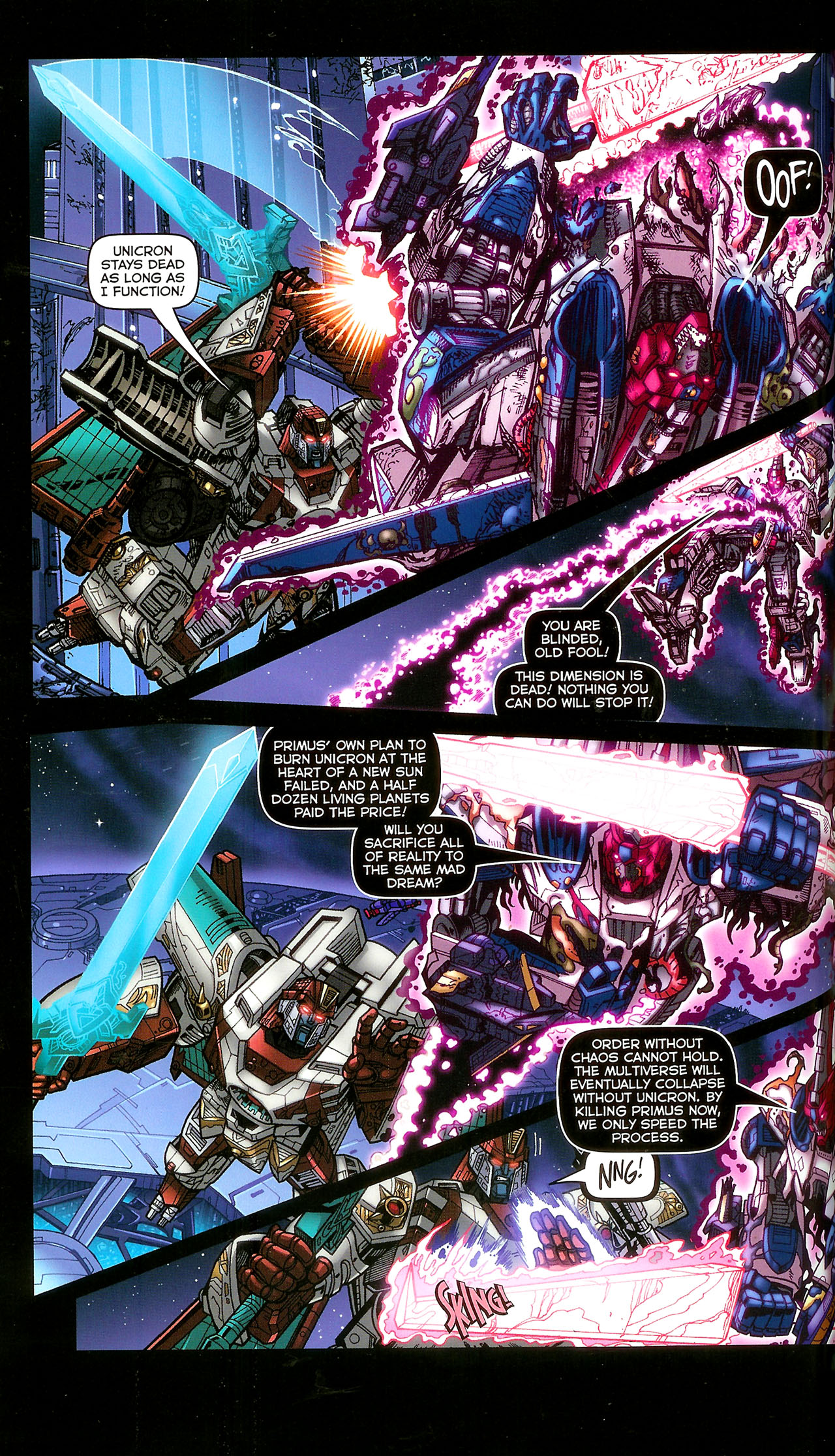 Read online Transformers: Cybertron: Balancing Act comic -  Issue # TPB - 39