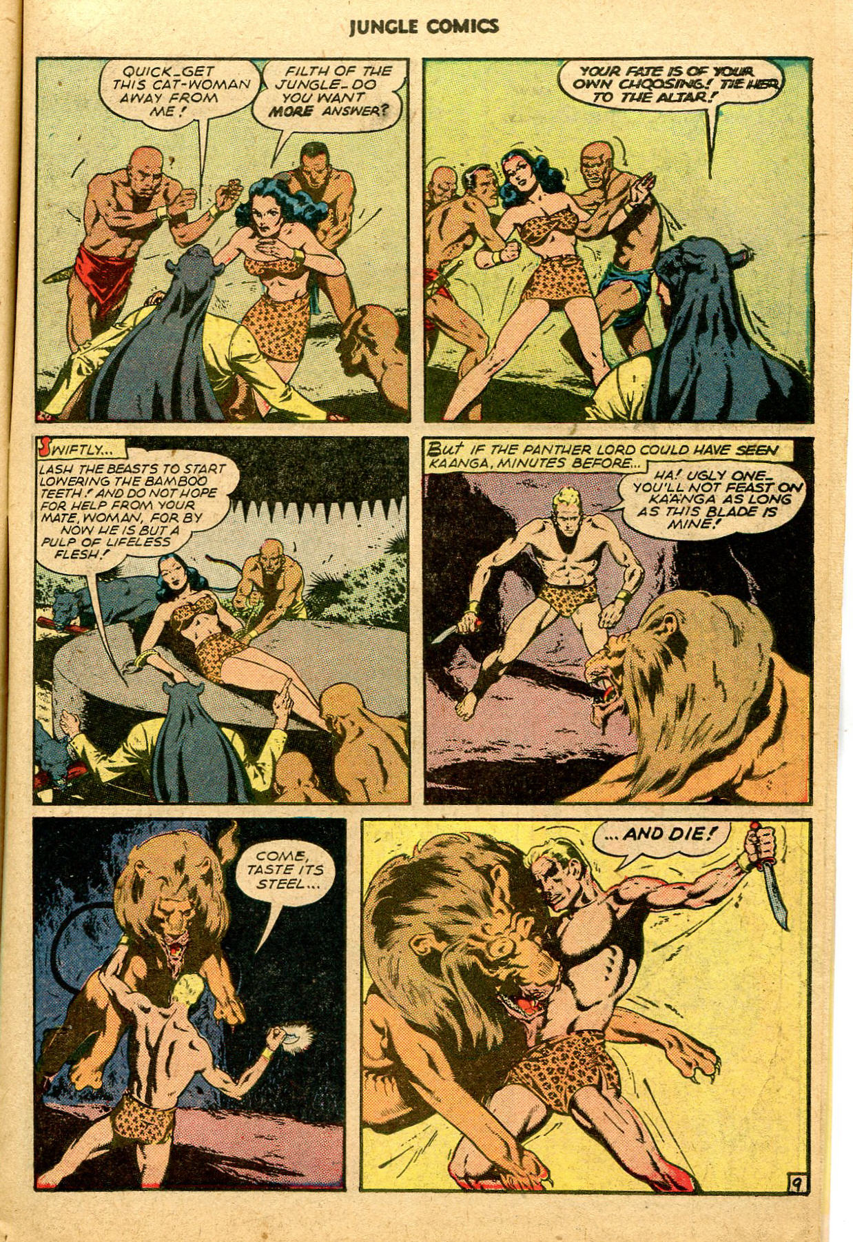 Read online Jungle Comics comic -  Issue #68 - 11