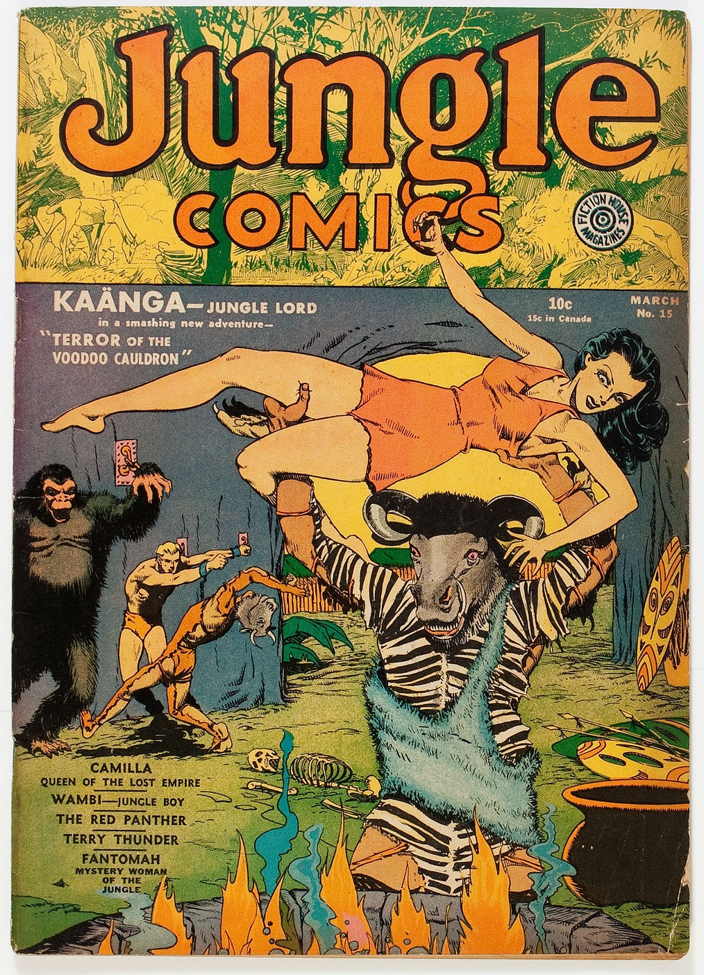 Read online Jungle Comics comic -  Issue #15 - 1