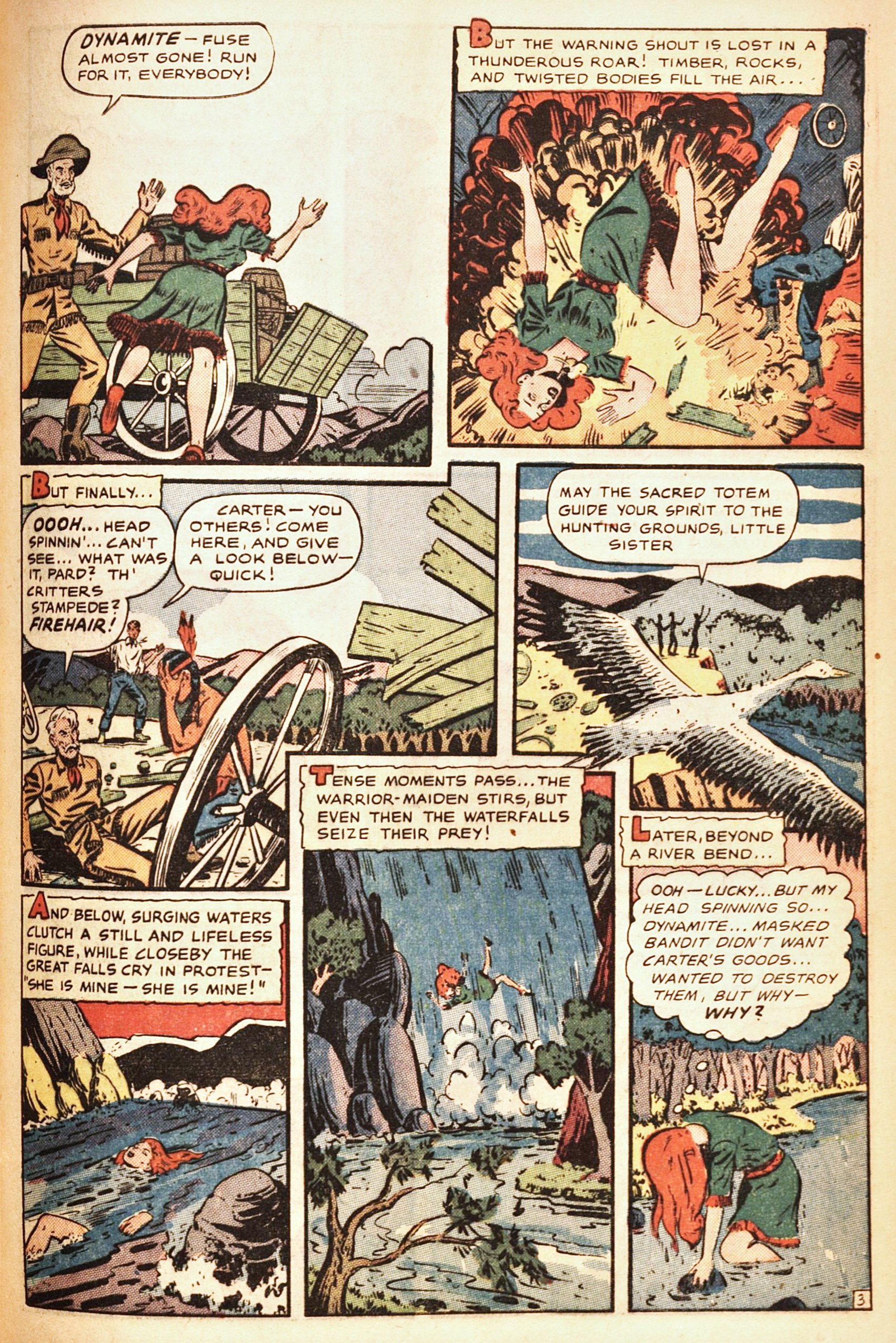 Read online Firehair (1951) comic -  Issue #7 - 29