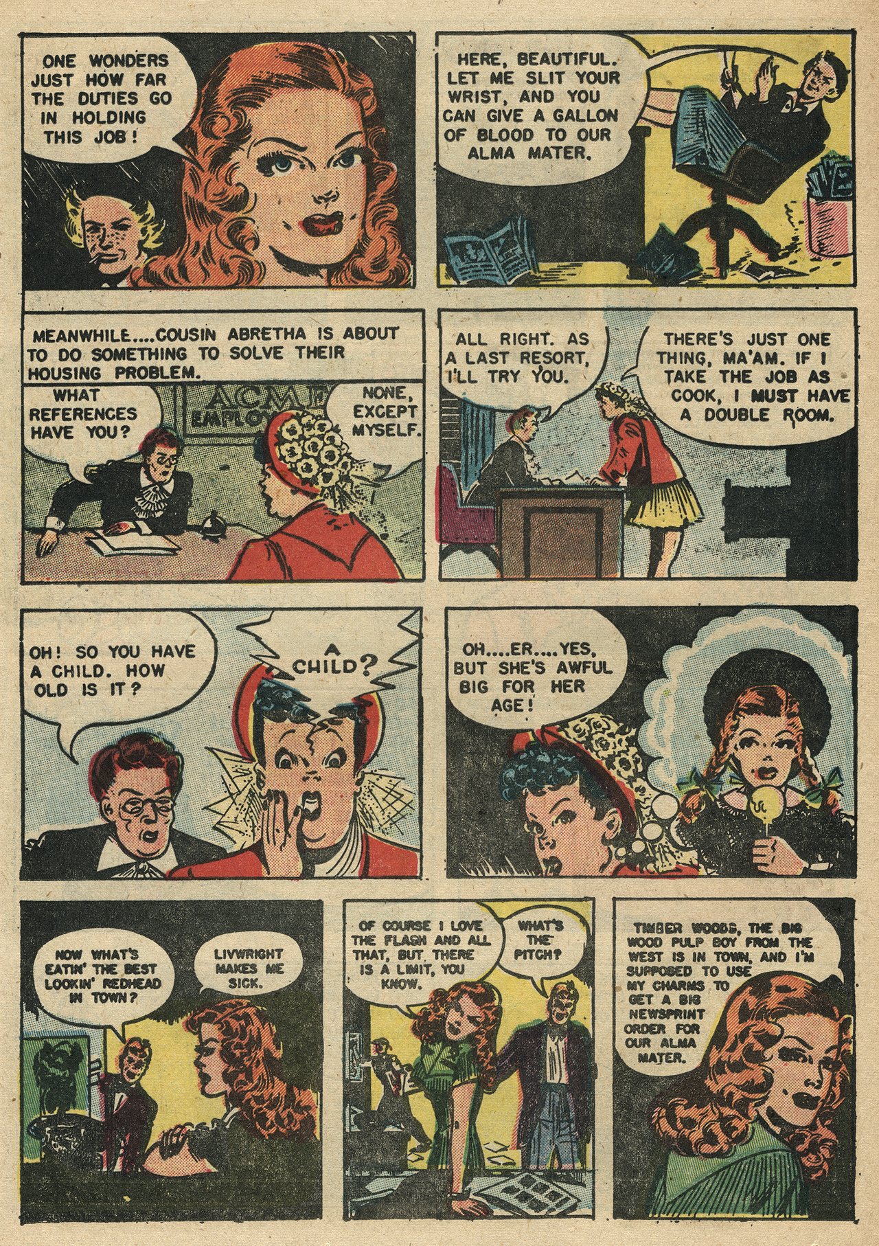 Read online Brenda Starr (1948) comic -  Issue #13 - 24