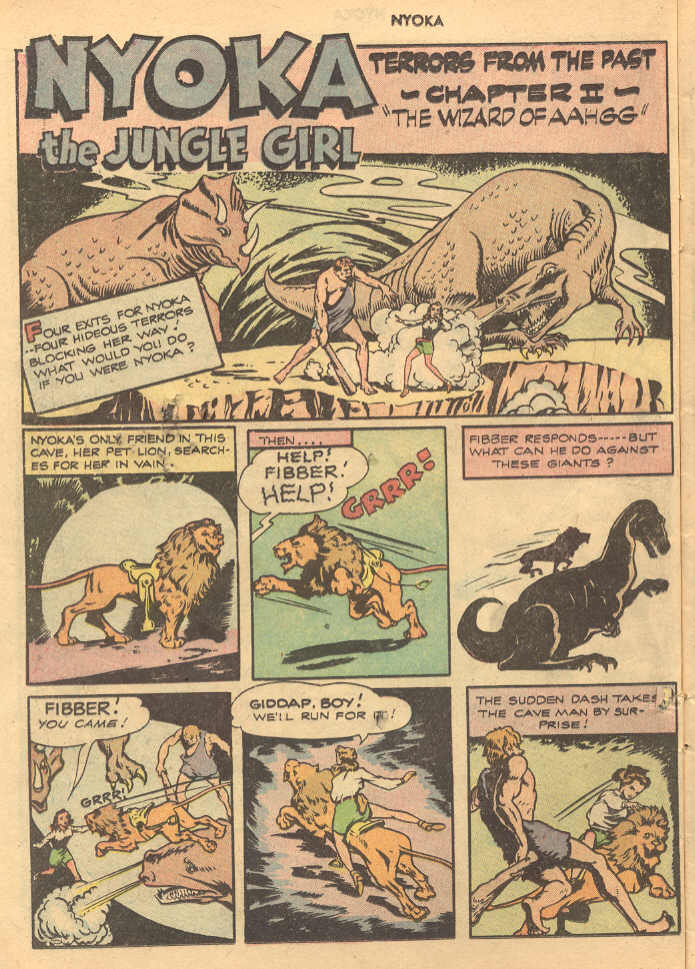 Read online Nyoka the Jungle Girl (1945) comic -  Issue #10 - 14