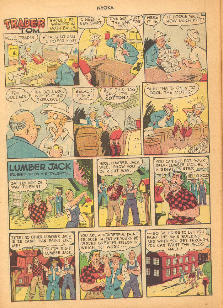Read online Nyoka the Jungle Girl (1945) comic -  Issue #5 - 14