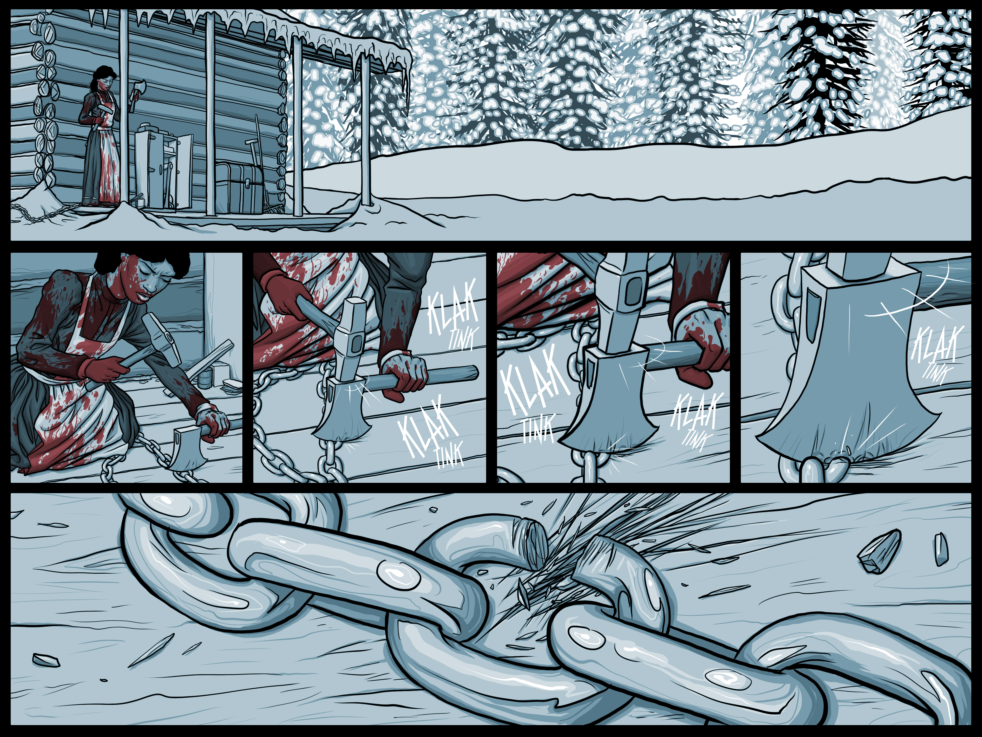 Read online False Positive comic -  Issue #6 - 23