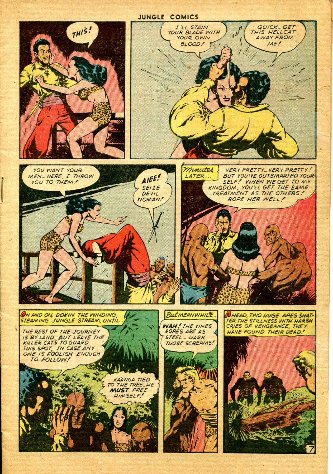Read online Jungle Comics comic -  Issue #65 - 9
