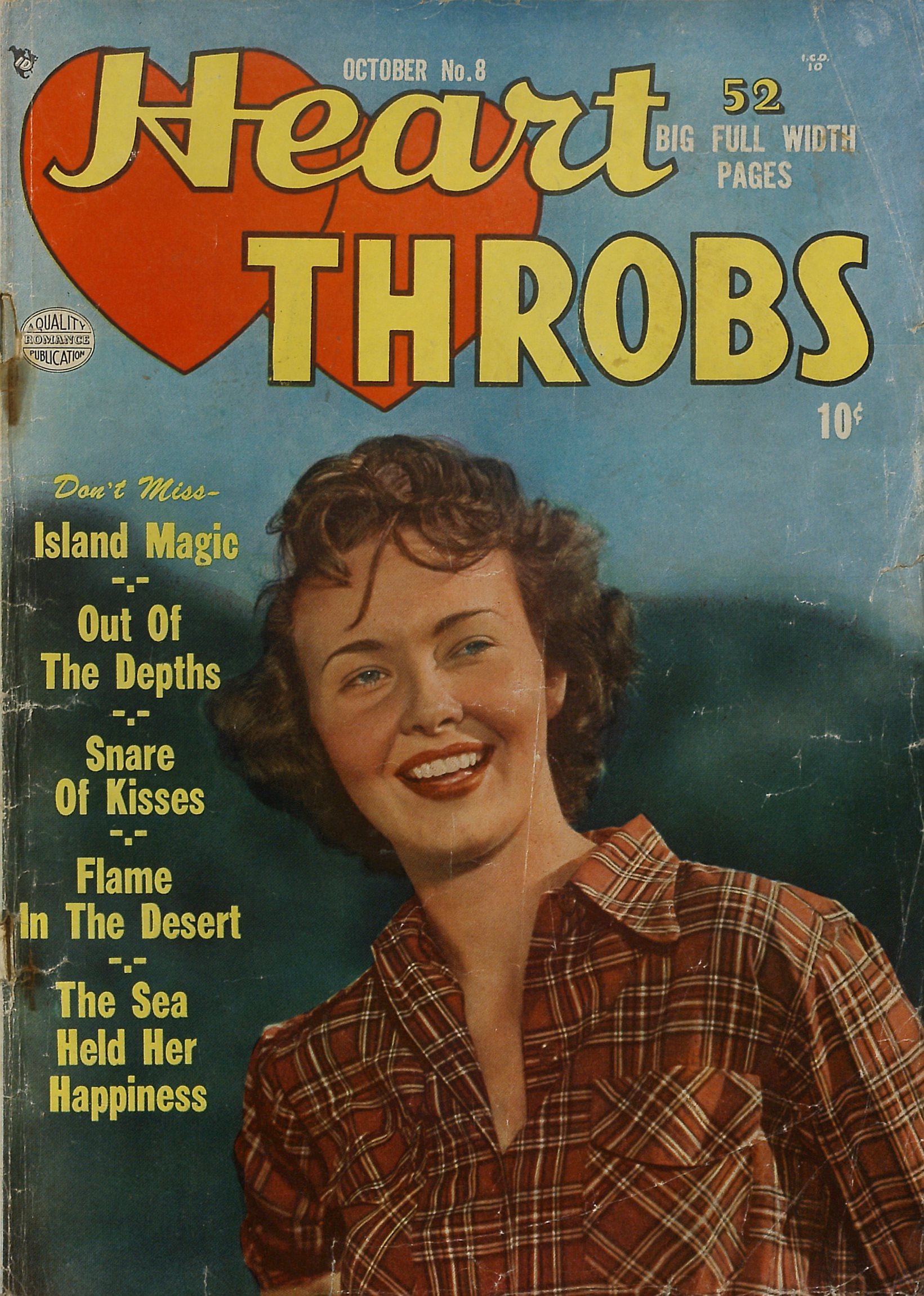 Read online Heart Throbs comic -  Issue #8 - 1