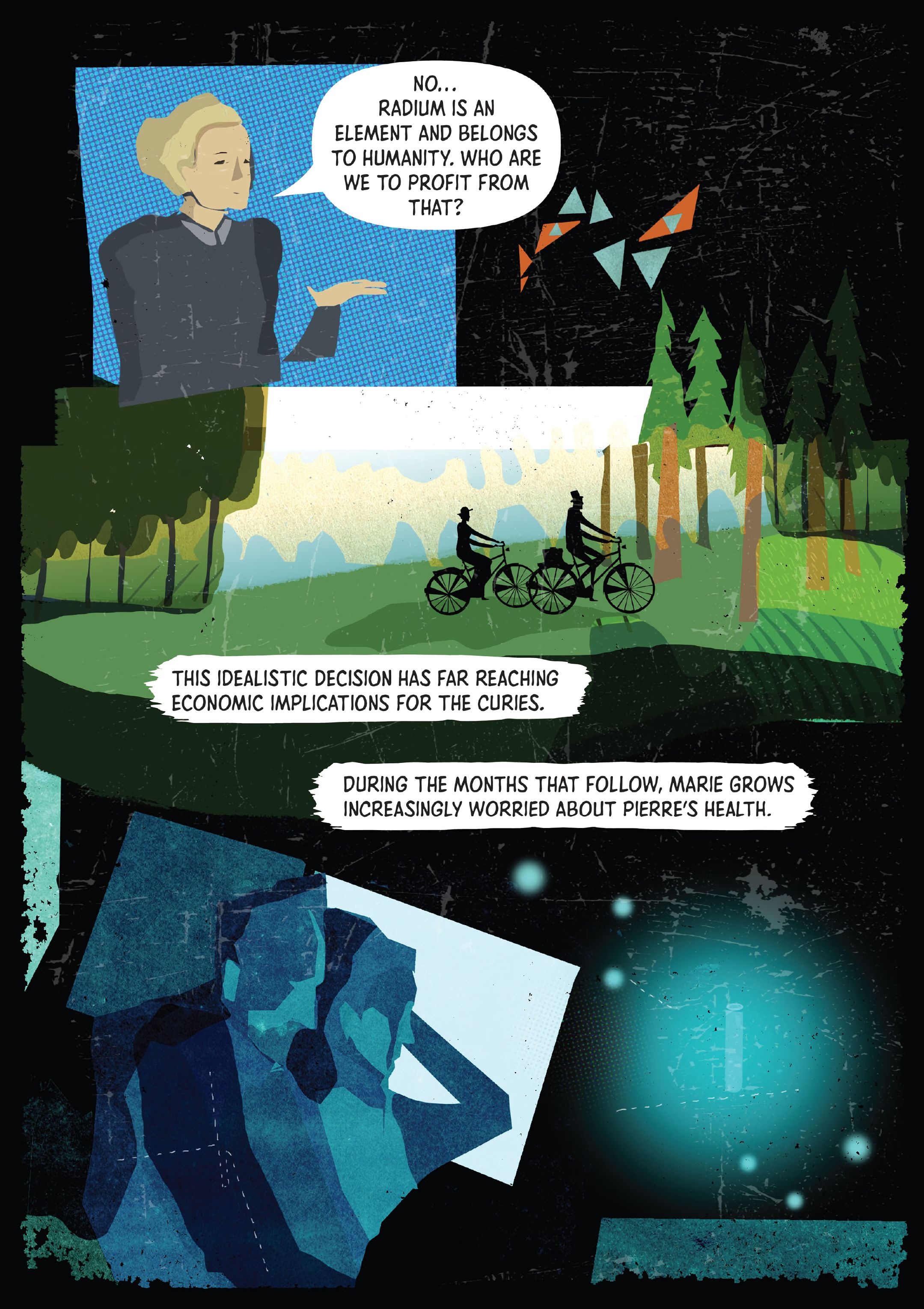 Read online Marie Curie: A Quest For Light comic -  Issue # TPB - 104