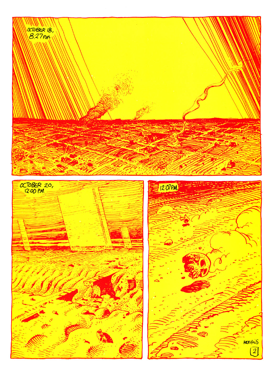 Read online Heavy Metal Presents Moebius comic -  Issue # Full - 75