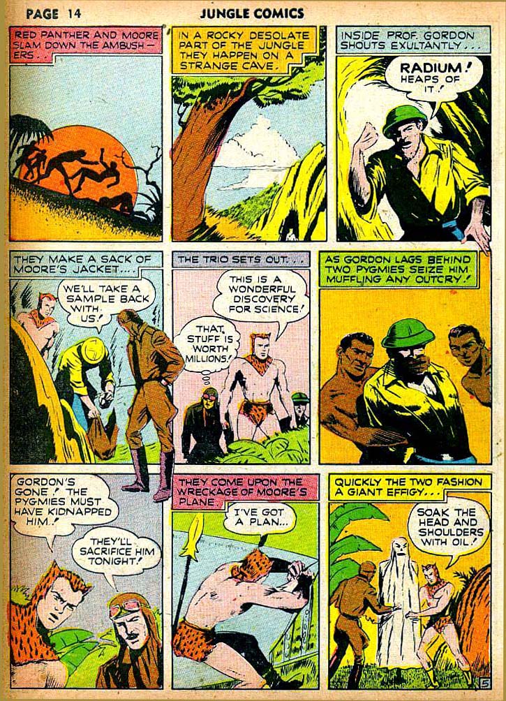 Read online Jungle Comics comic -  Issue #21 - 16