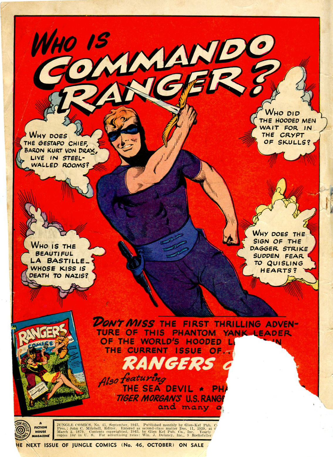 Read online Jungle Comics comic -  Issue #45 - 2