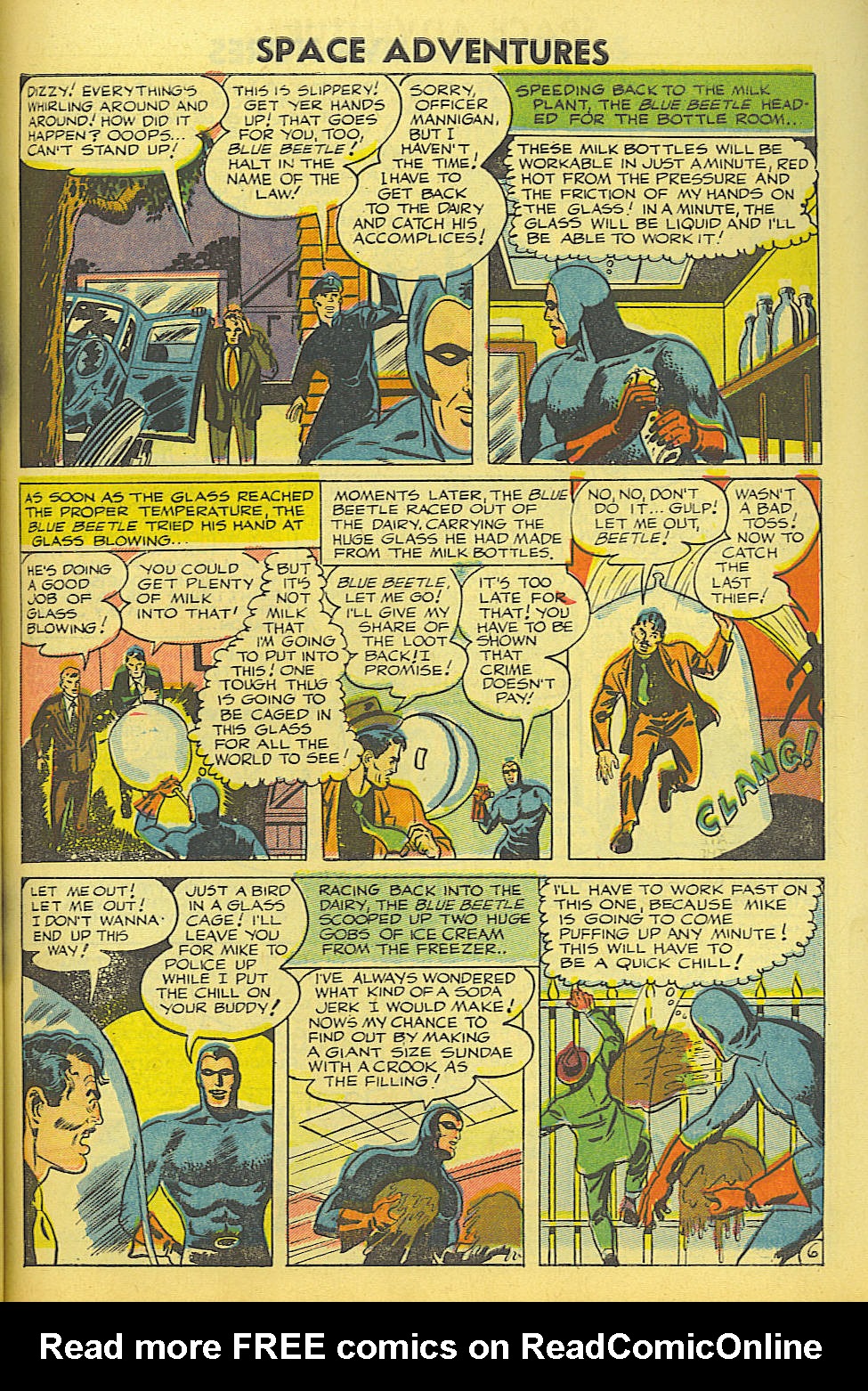 Read online The Blue Beetle comic -  Issue #59 - 6