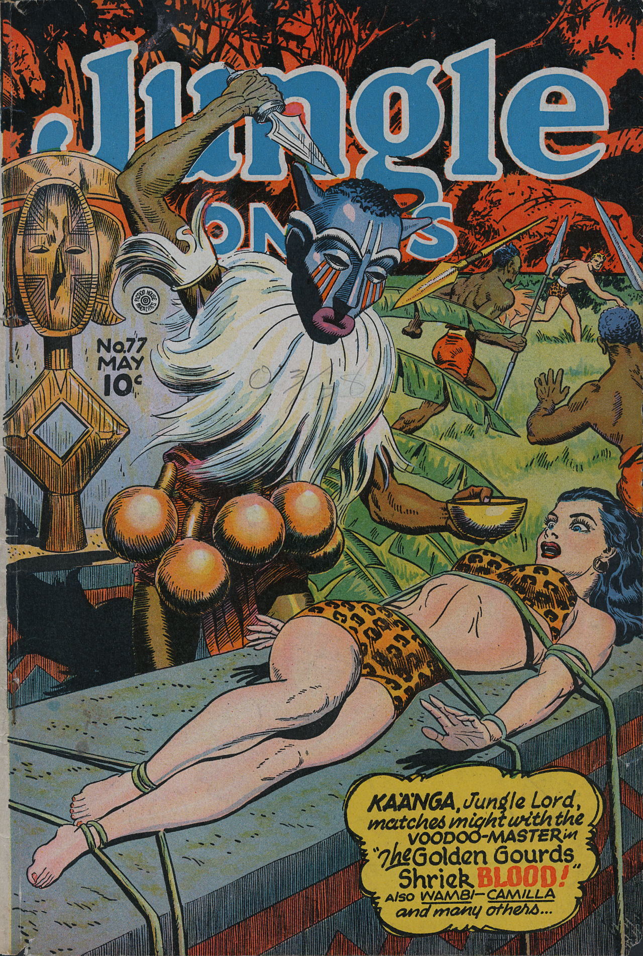 Read online Jungle Comics comic -  Issue #77 - 1