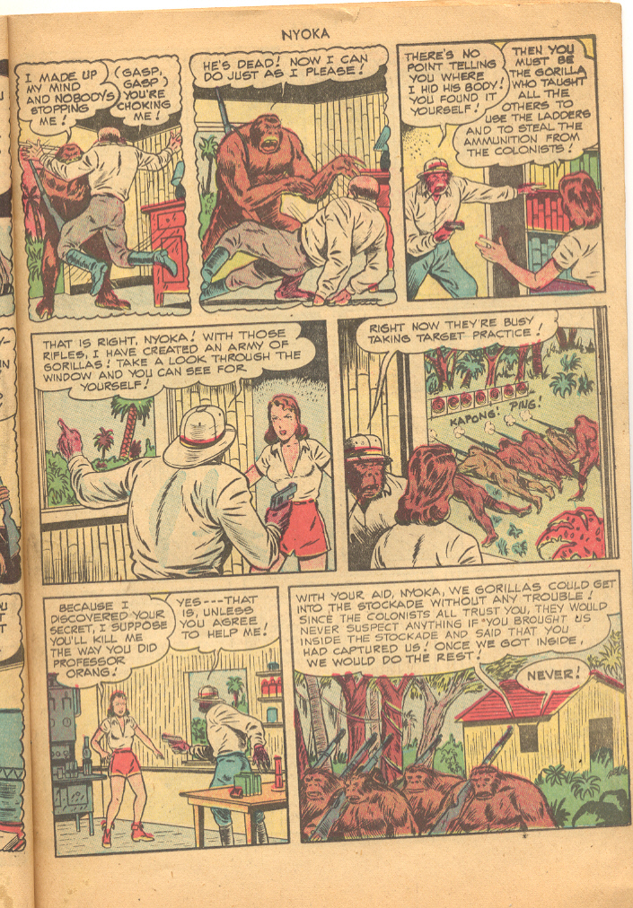Read online Nyoka the Jungle Girl (1945) comic -  Issue #30 - 15