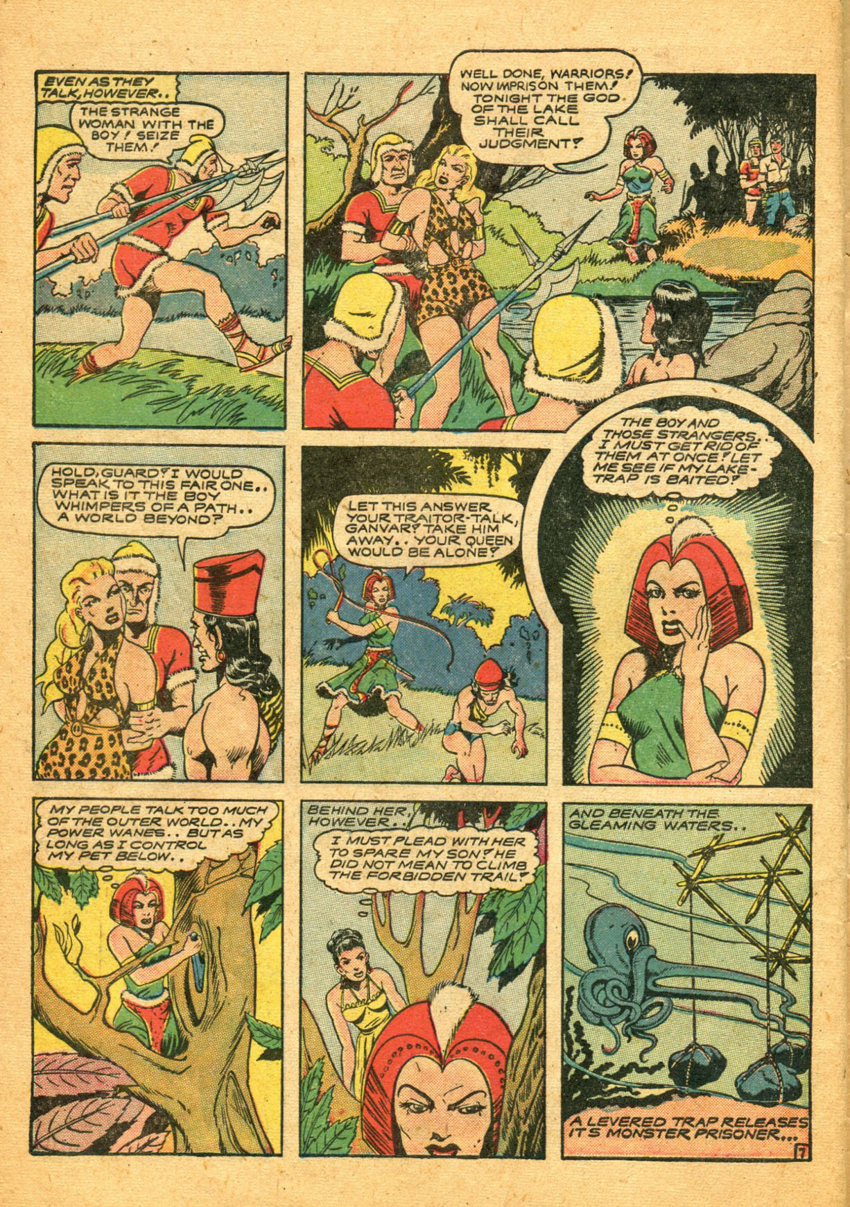 Read online Sheena, Queen of the Jungle (1942) comic -  Issue #5 - 46