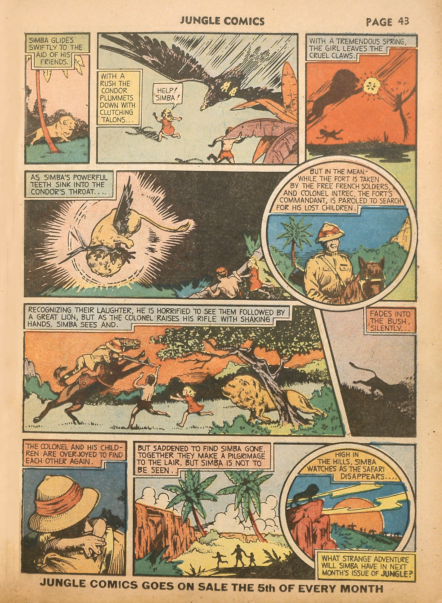 Read online Jungle Comics comic -  Issue #16 - 45