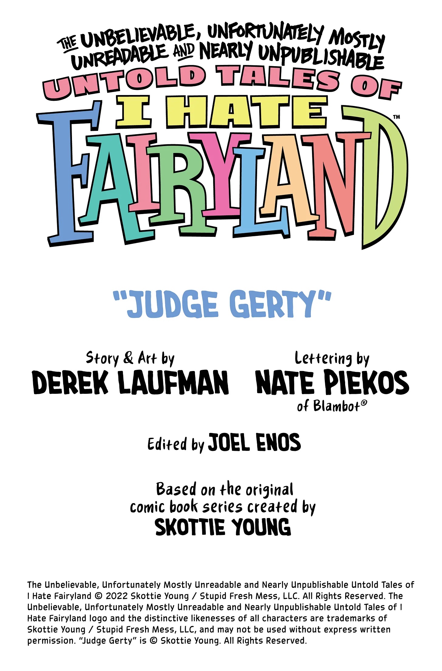Read online Untold Tales of I Hate Fairyland (2021) comic -  Issue #13 - 1