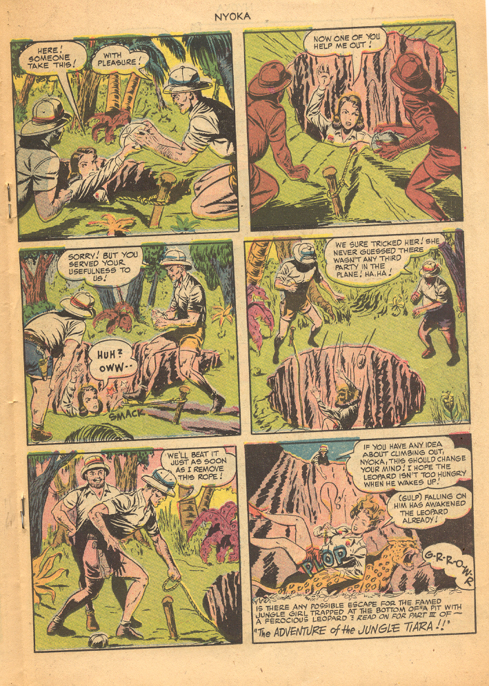 Read online Nyoka the Jungle Girl (1945) comic -  Issue #40 - 19
