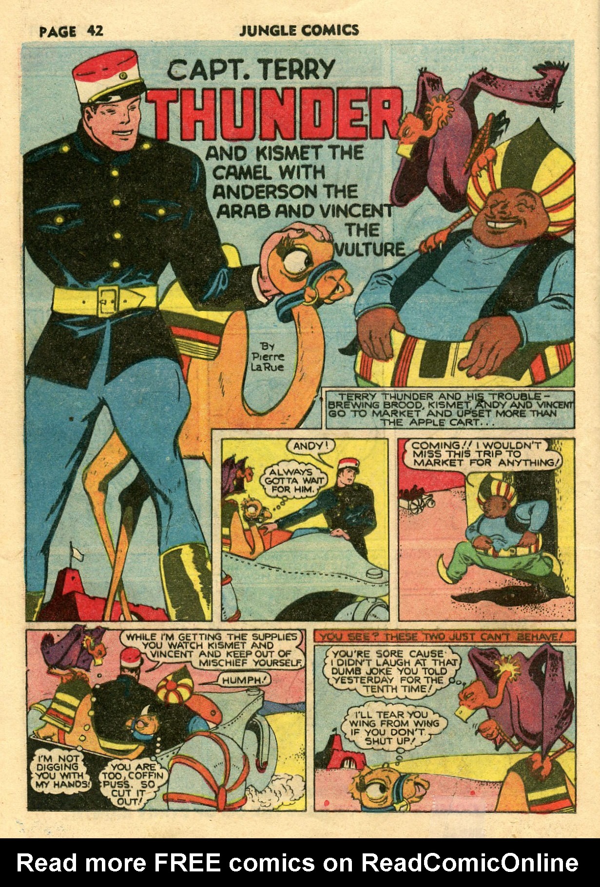 Read online Jungle Comics comic -  Issue #14 - 44
