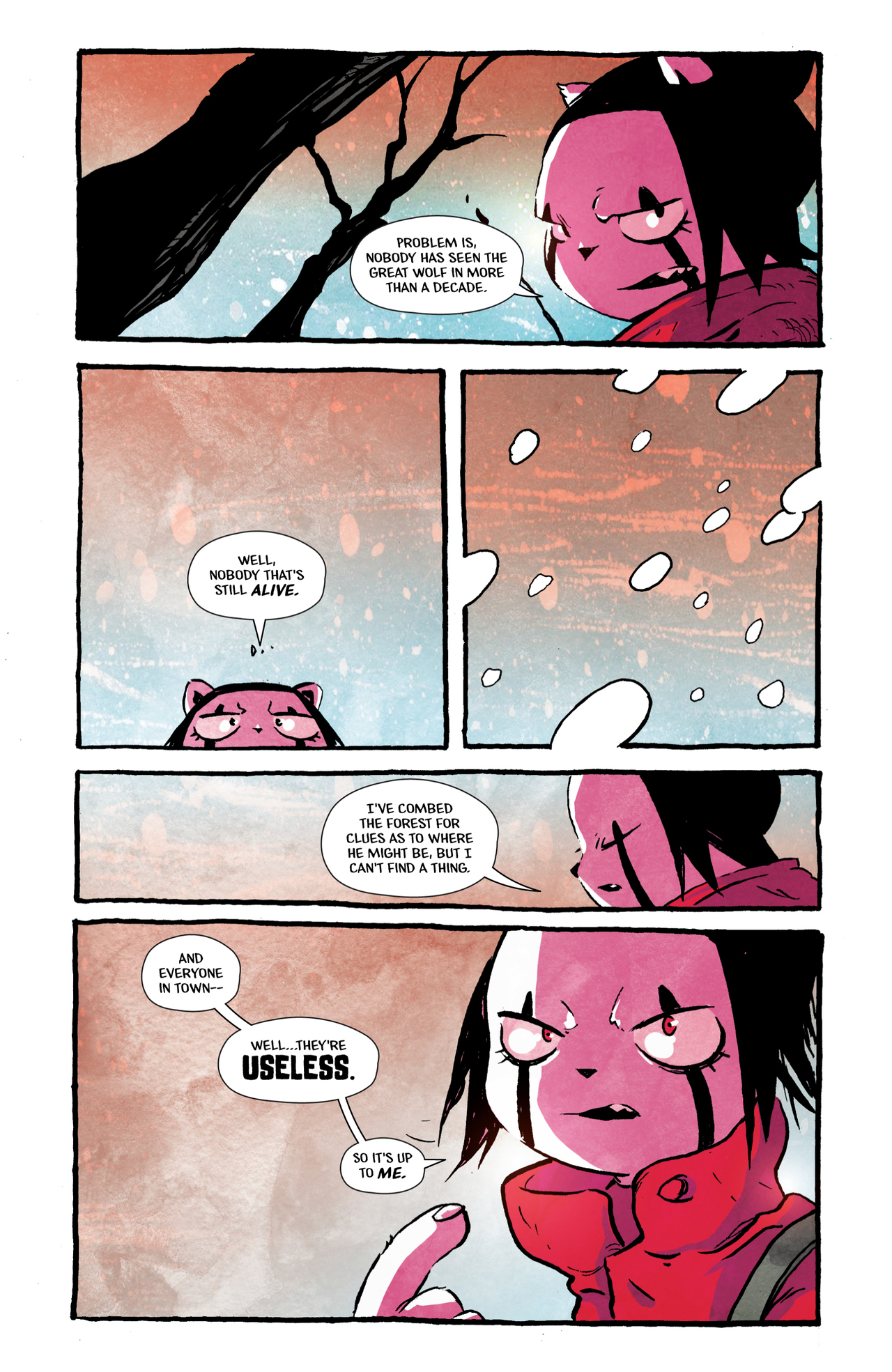 Read online Little Red Ronin comic -  Issue #1 - 19