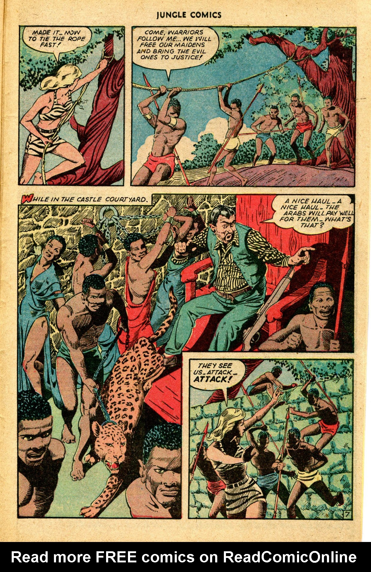 Read online Jungle Comics comic -  Issue #68 - 33