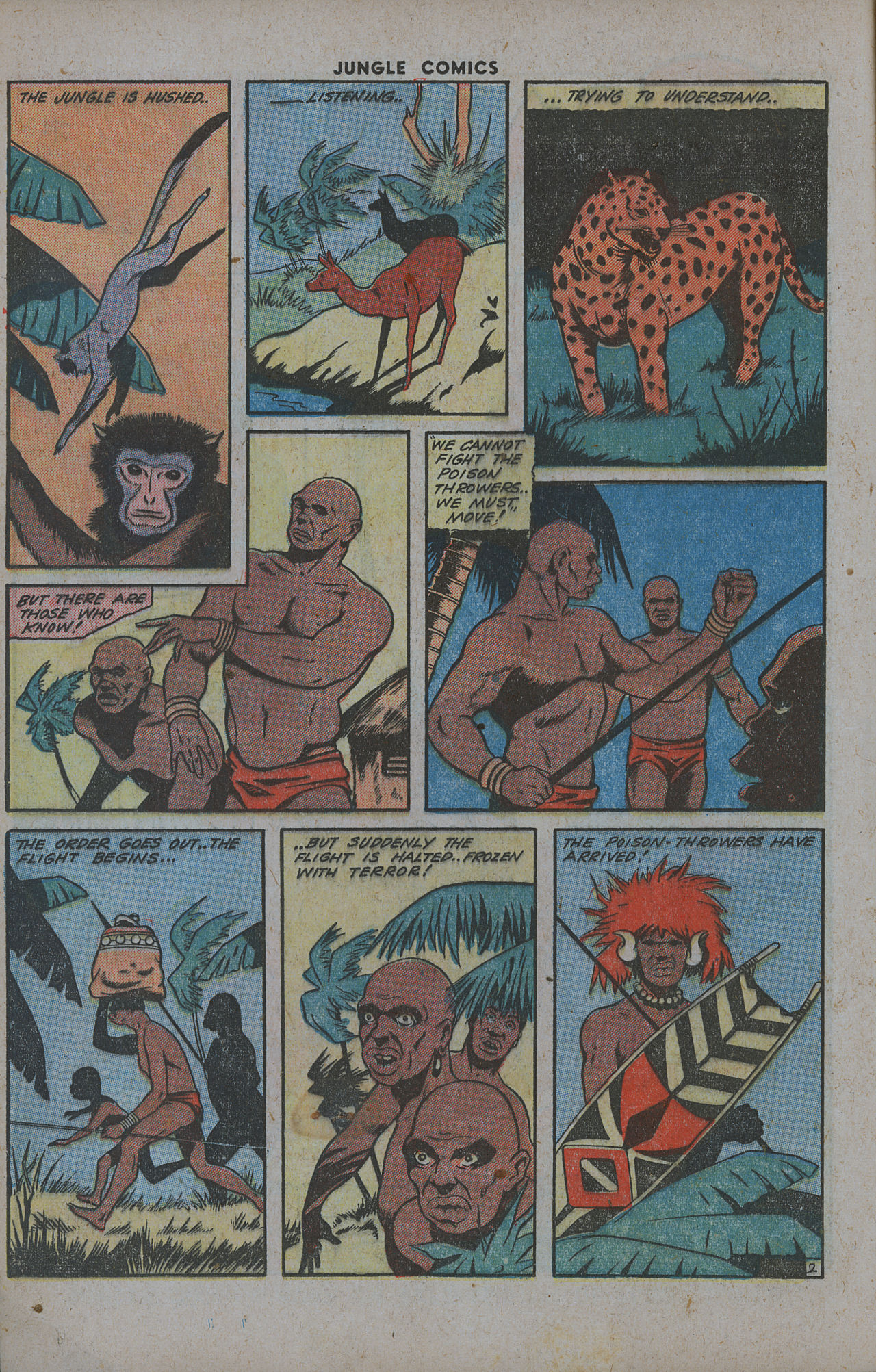 Read online Jungle Comics comic -  Issue #56 - 16