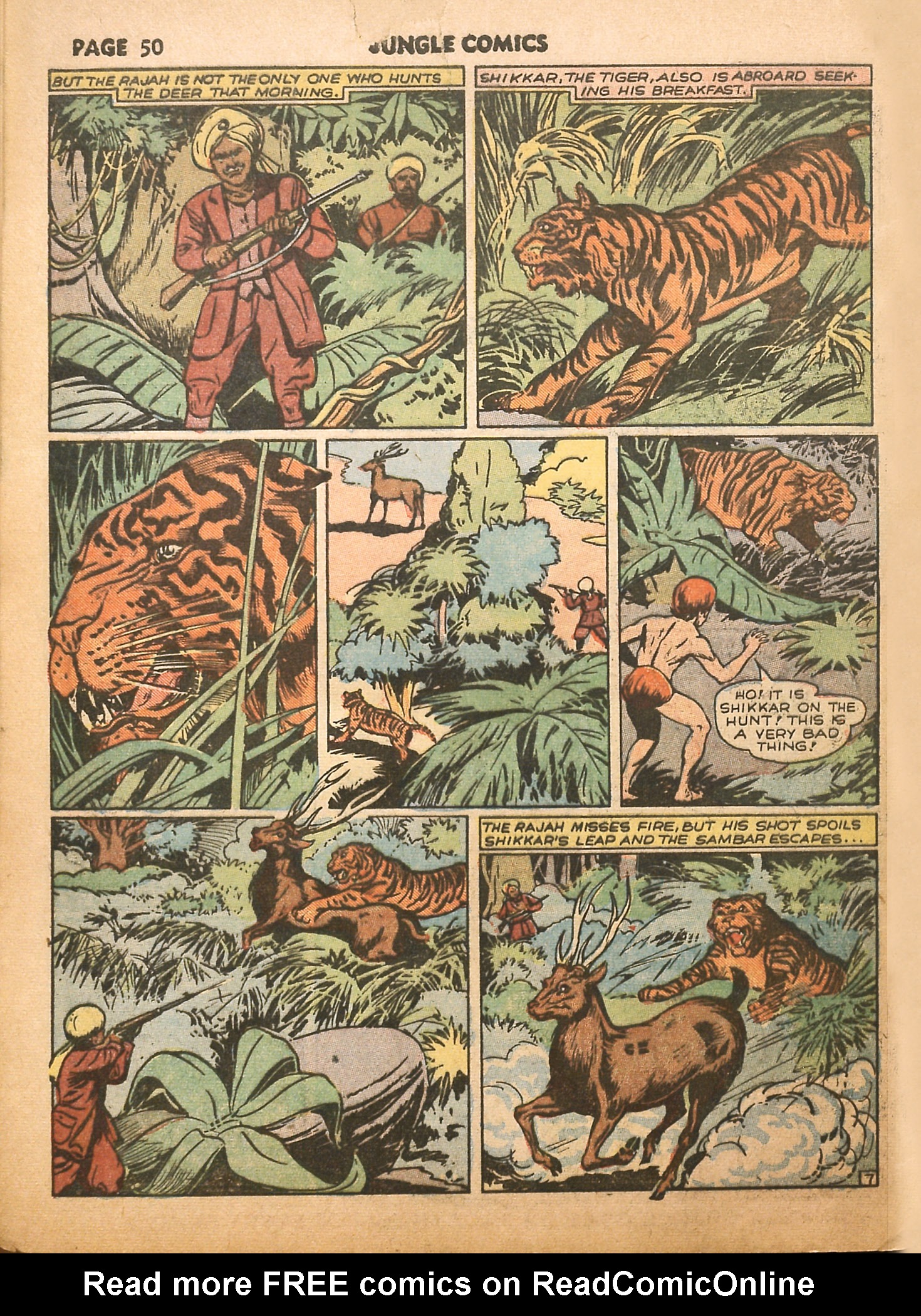 Read online Jungle Comics comic -  Issue #16 - 52