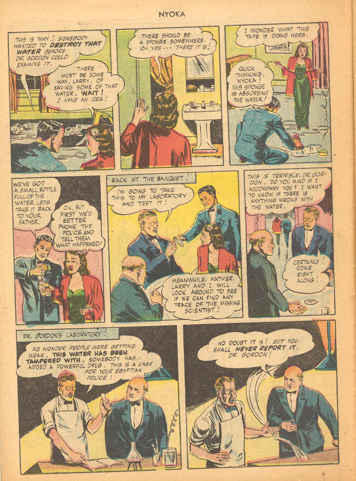 Read online Nyoka the Jungle Girl (1945) comic -  Issue #5 - 16