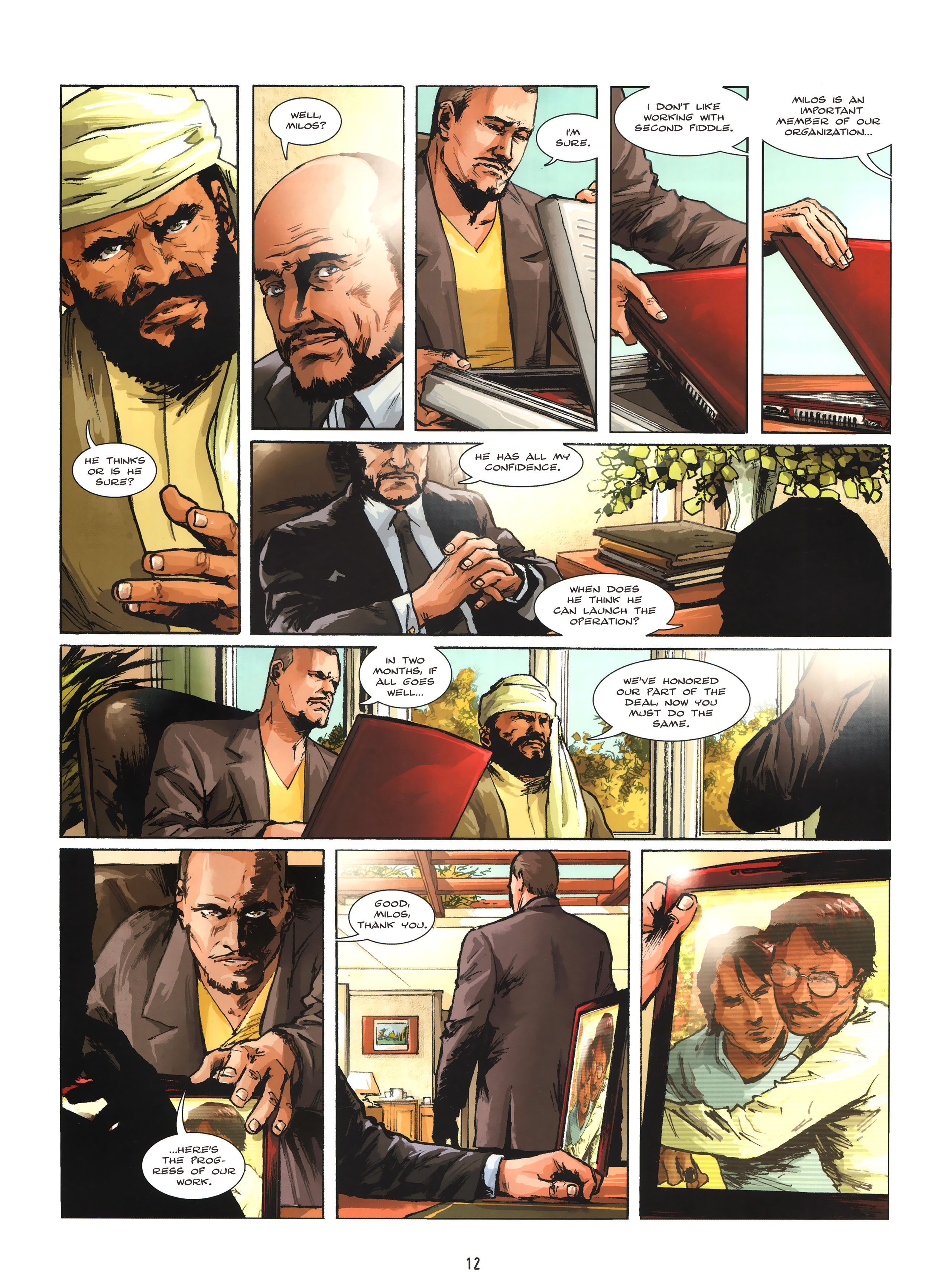Read online Firewall comic -  Issue #1 - 13