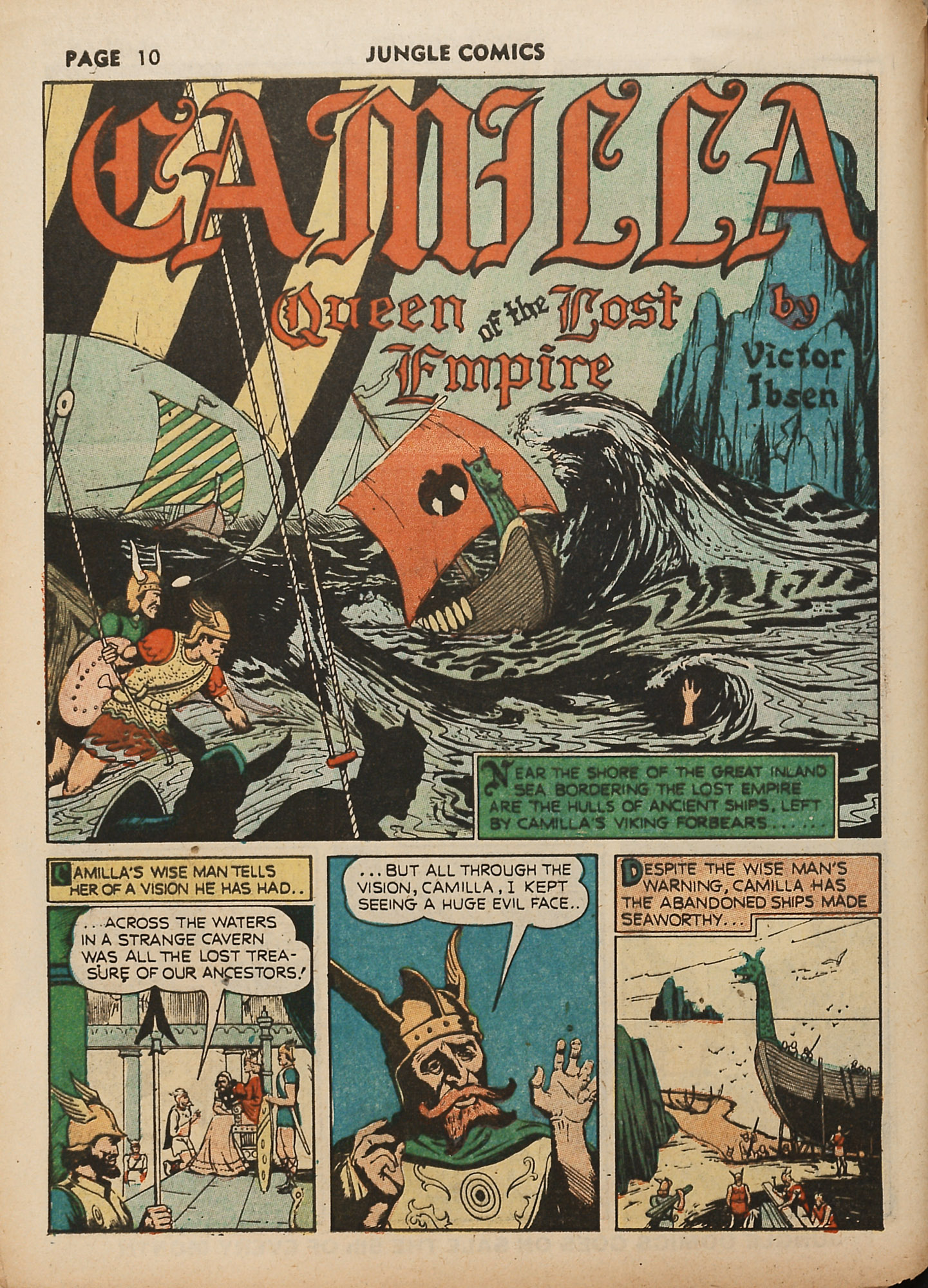 Read online Jungle Comics comic -  Issue #18 - 12