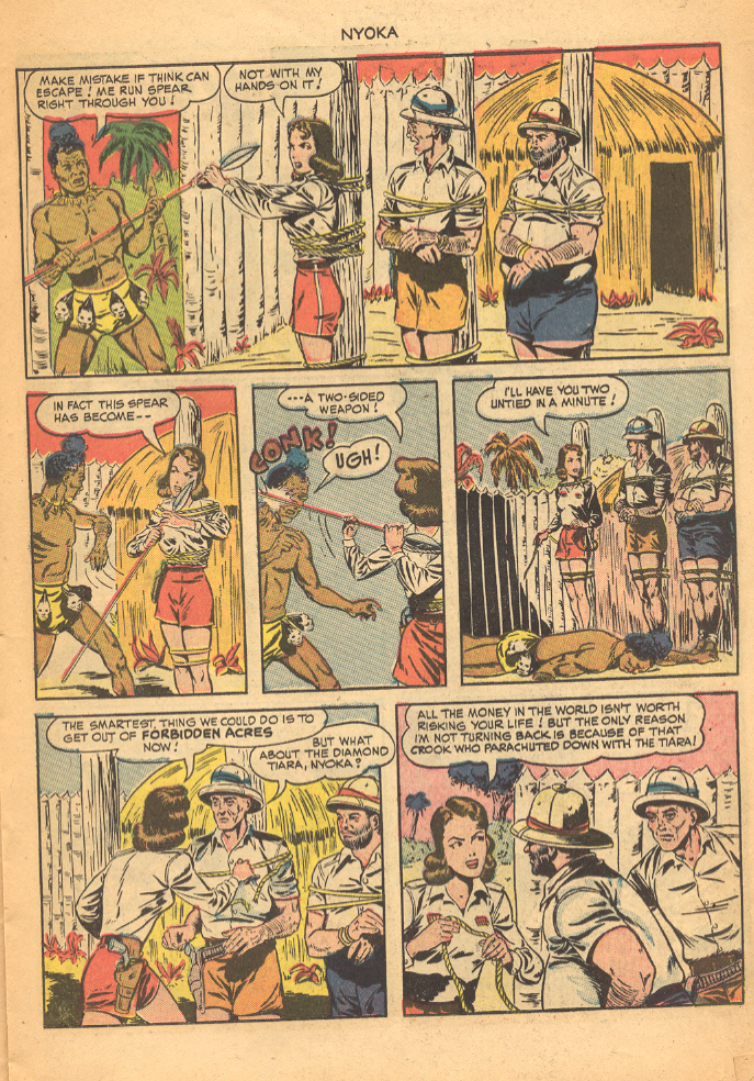Read online Nyoka the Jungle Girl (1945) comic -  Issue #40 - 15