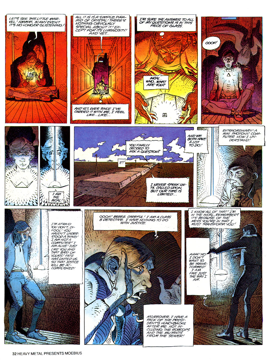 Read online Heavy Metal Presents Moebius comic -  Issue # Full - 33
