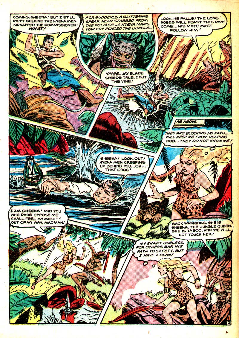 Read online Sheena, Queen of the Jungle (1942) comic -  Issue #8 - 18
