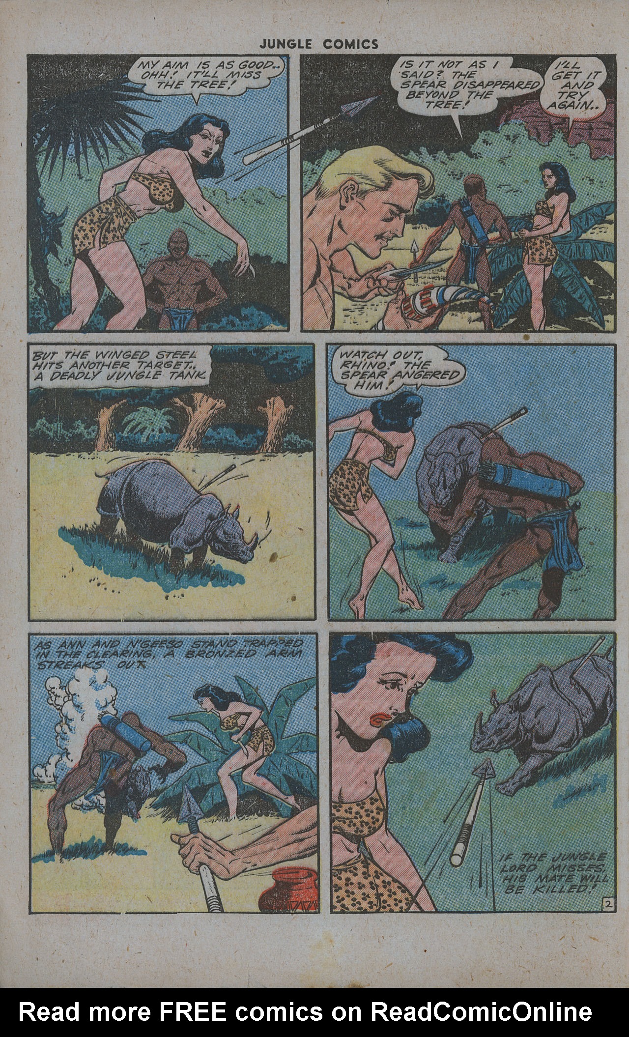 Read online Jungle Comics comic -  Issue #56 - 4