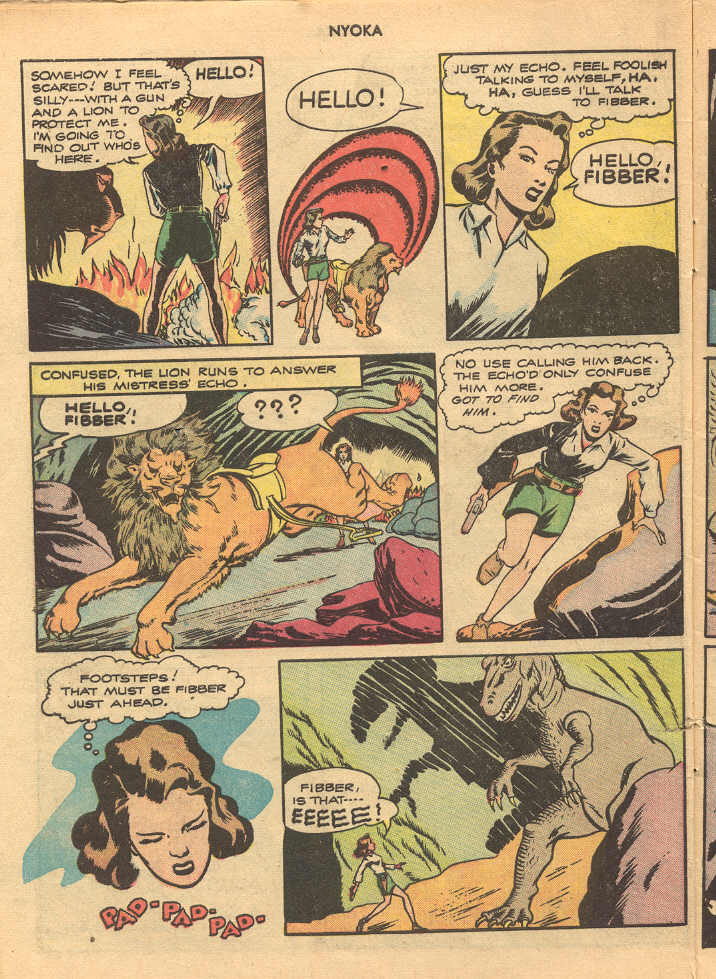 Read online Nyoka the Jungle Girl (1945) comic -  Issue #10 - 8