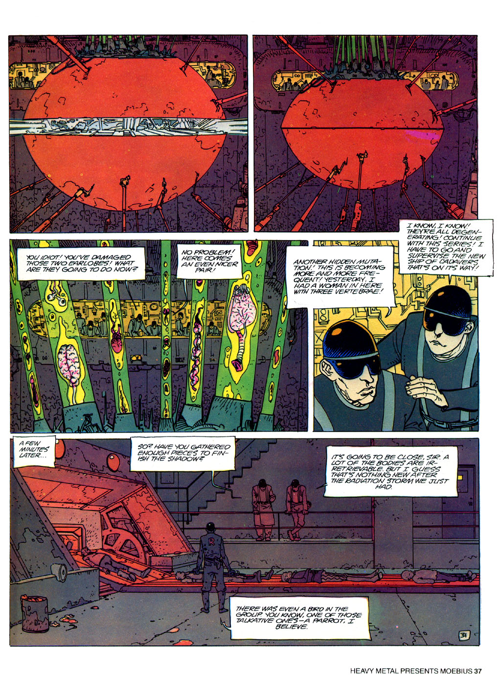 Read online Heavy Metal Presents Moebius comic -  Issue # Full - 38