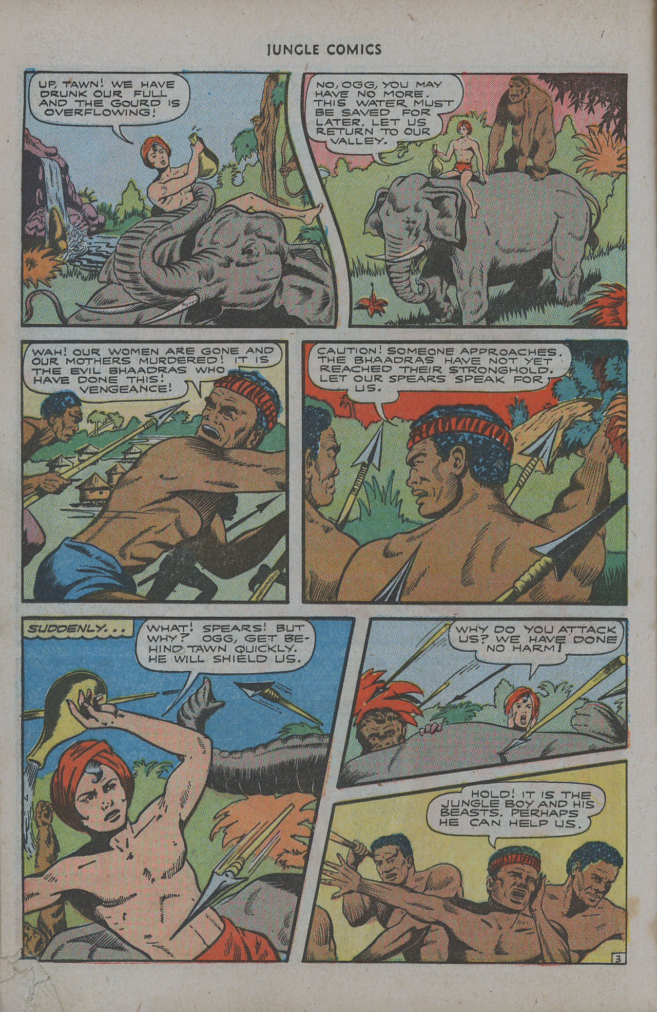 Read online Jungle Comics comic -  Issue #78 - 24