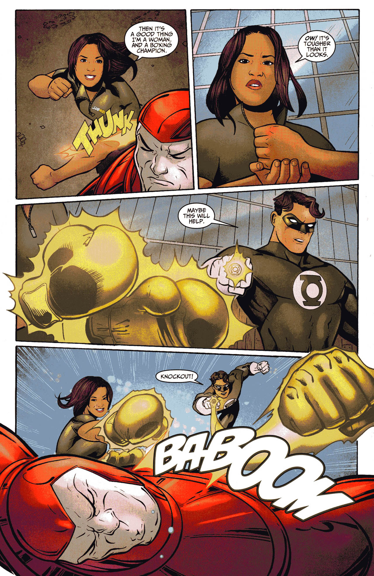 Read online Subway Presents: Justice League comic -  Issue #4 - 4
