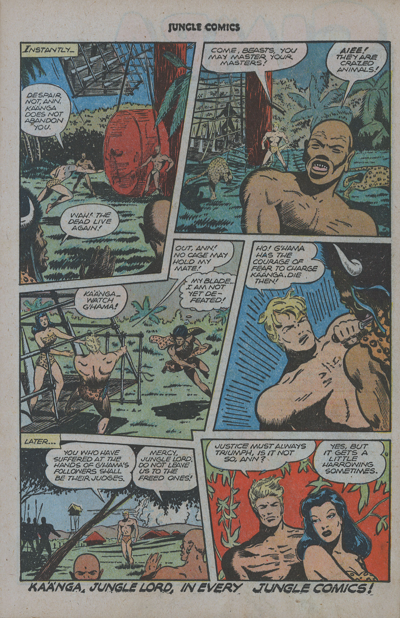 Read online Jungle Comics comic -  Issue #78 - 13