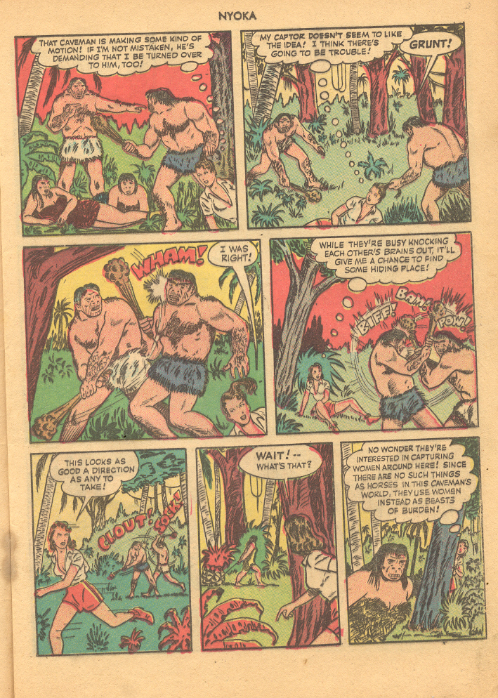 Read online Nyoka the Jungle Girl (1945) comic -  Issue #29 - 13