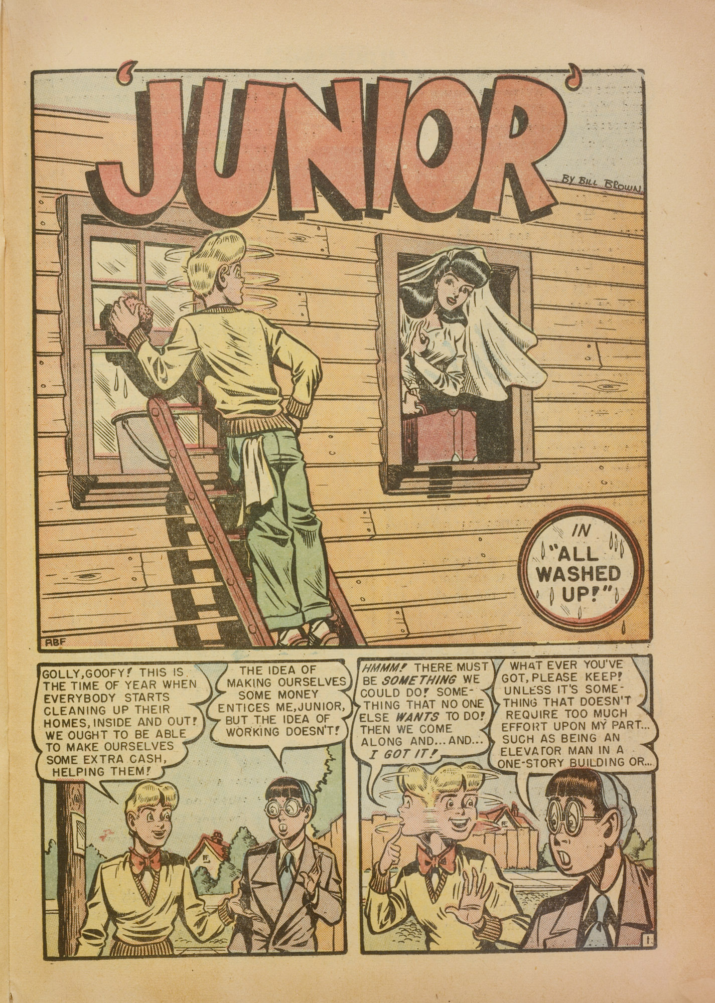 Read online Junior (1947) comic -  Issue #14 - 21