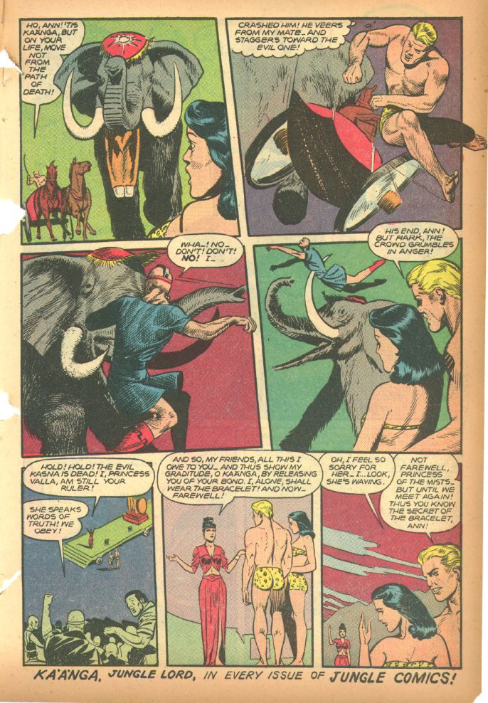 Read online Jungle Comics comic -  Issue #91 - 14