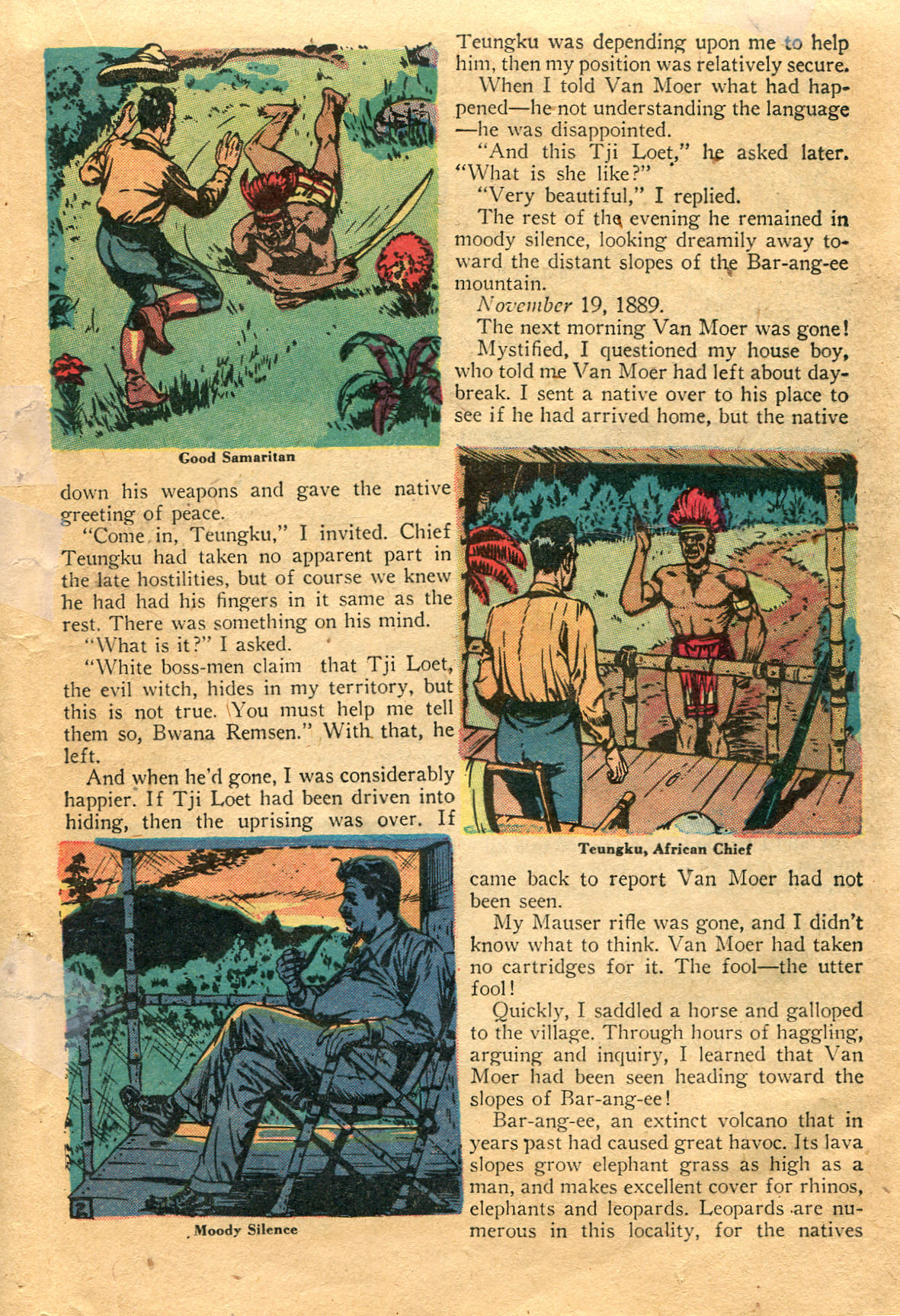 Read online Jungle Comics comic -  Issue #105 - 36