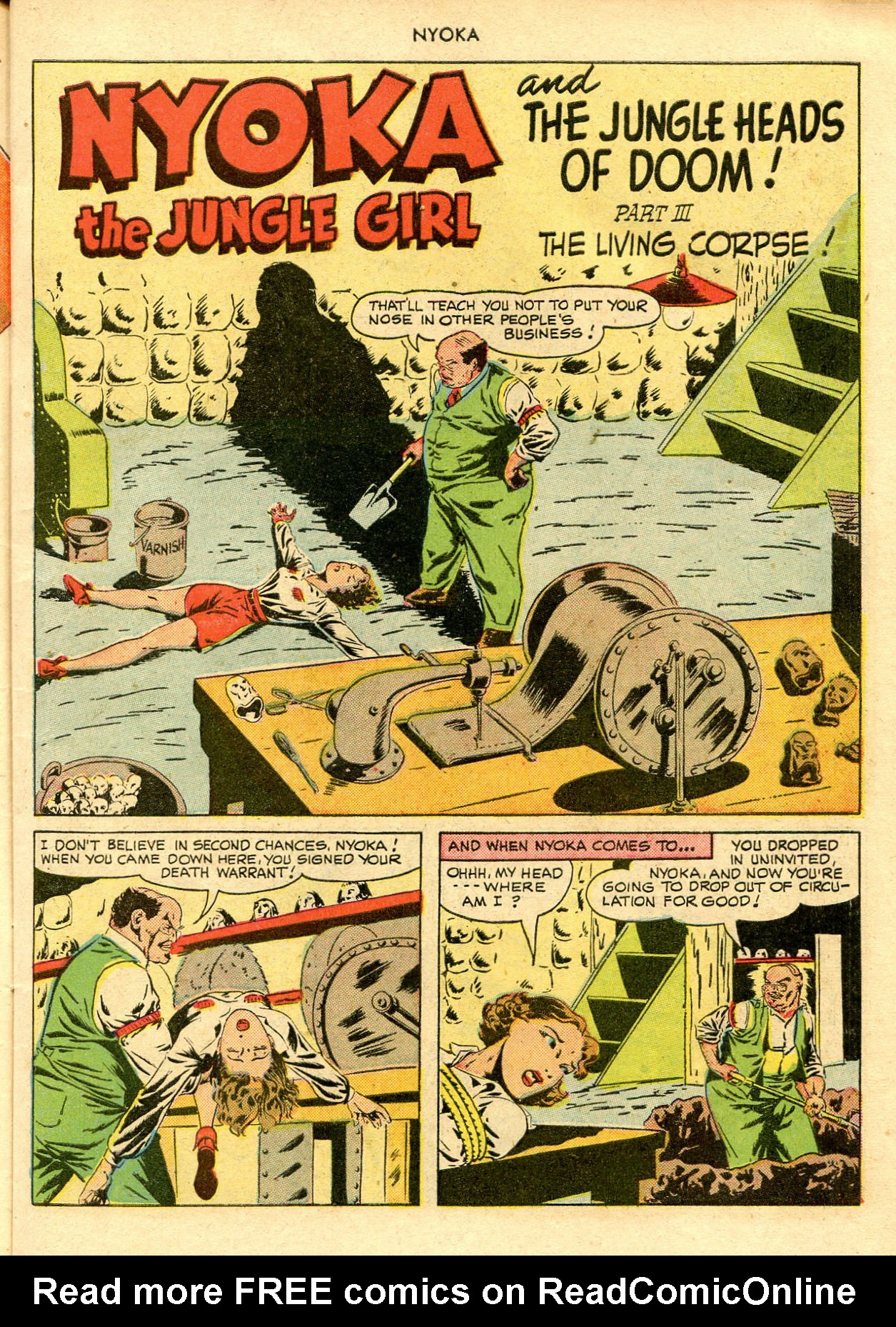 Read online Nyoka the Jungle Girl (1945) comic -  Issue #45 - 19