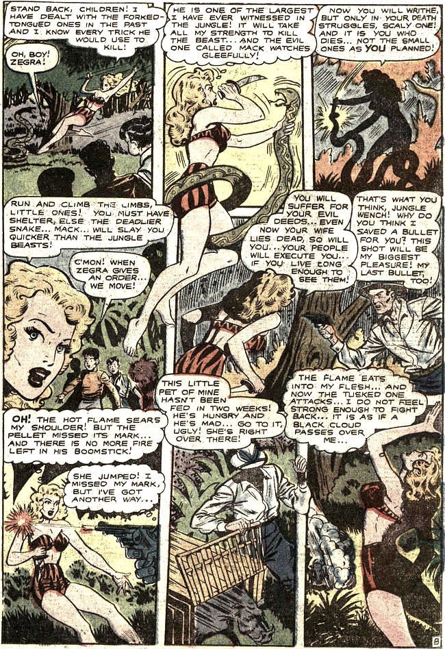 Read online Zegra, Jungle Empress comic -  Issue #5 - 9