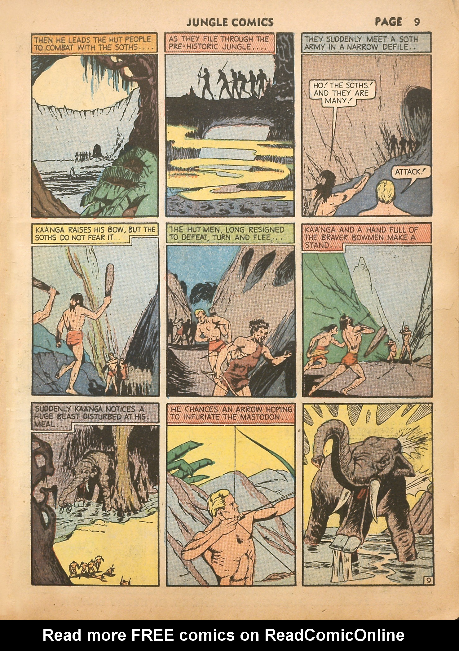 Read online Jungle Comics comic -  Issue #16 - 11