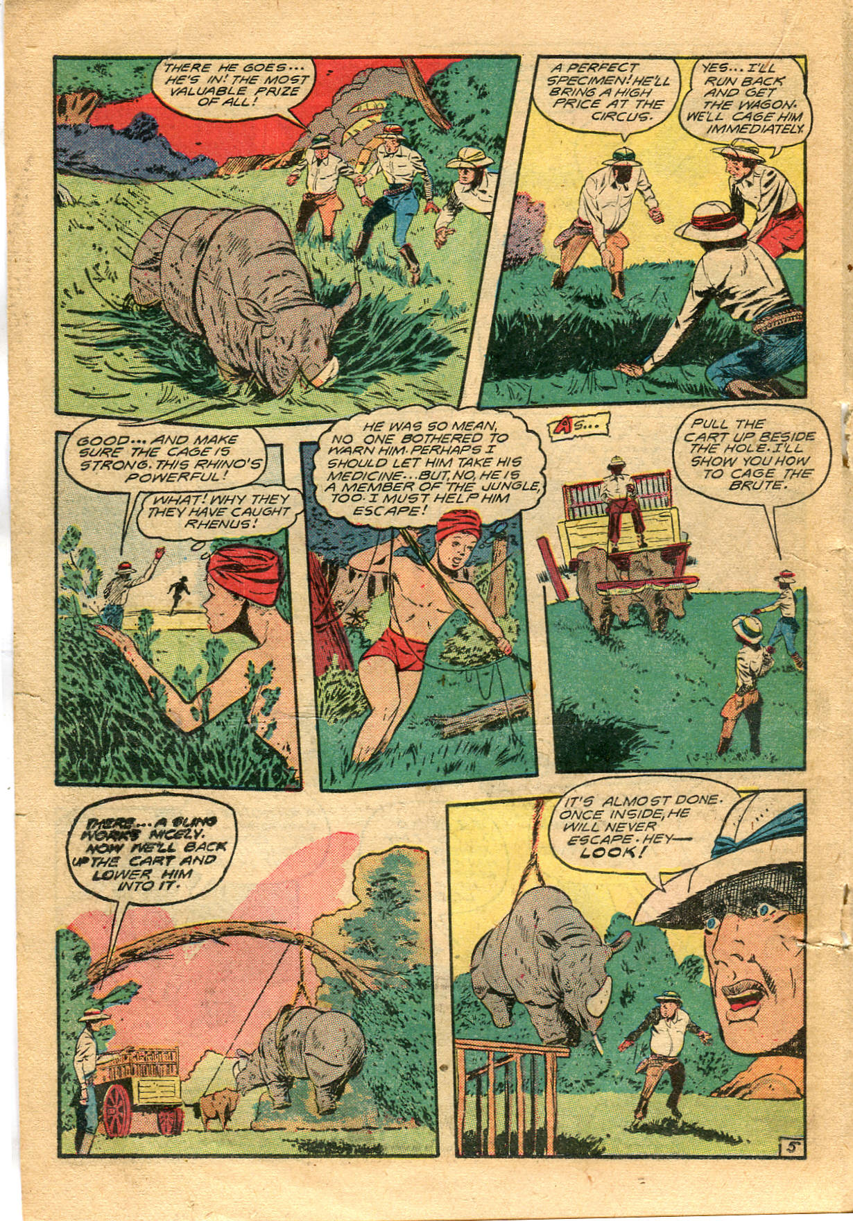 Read online Jungle Comics comic -  Issue #105 - 33