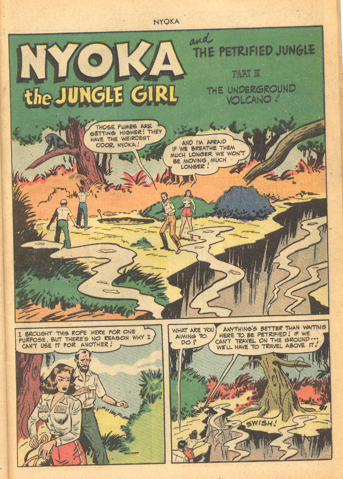 Read online Nyoka the Jungle Girl (1945) comic -  Issue #35 - 45