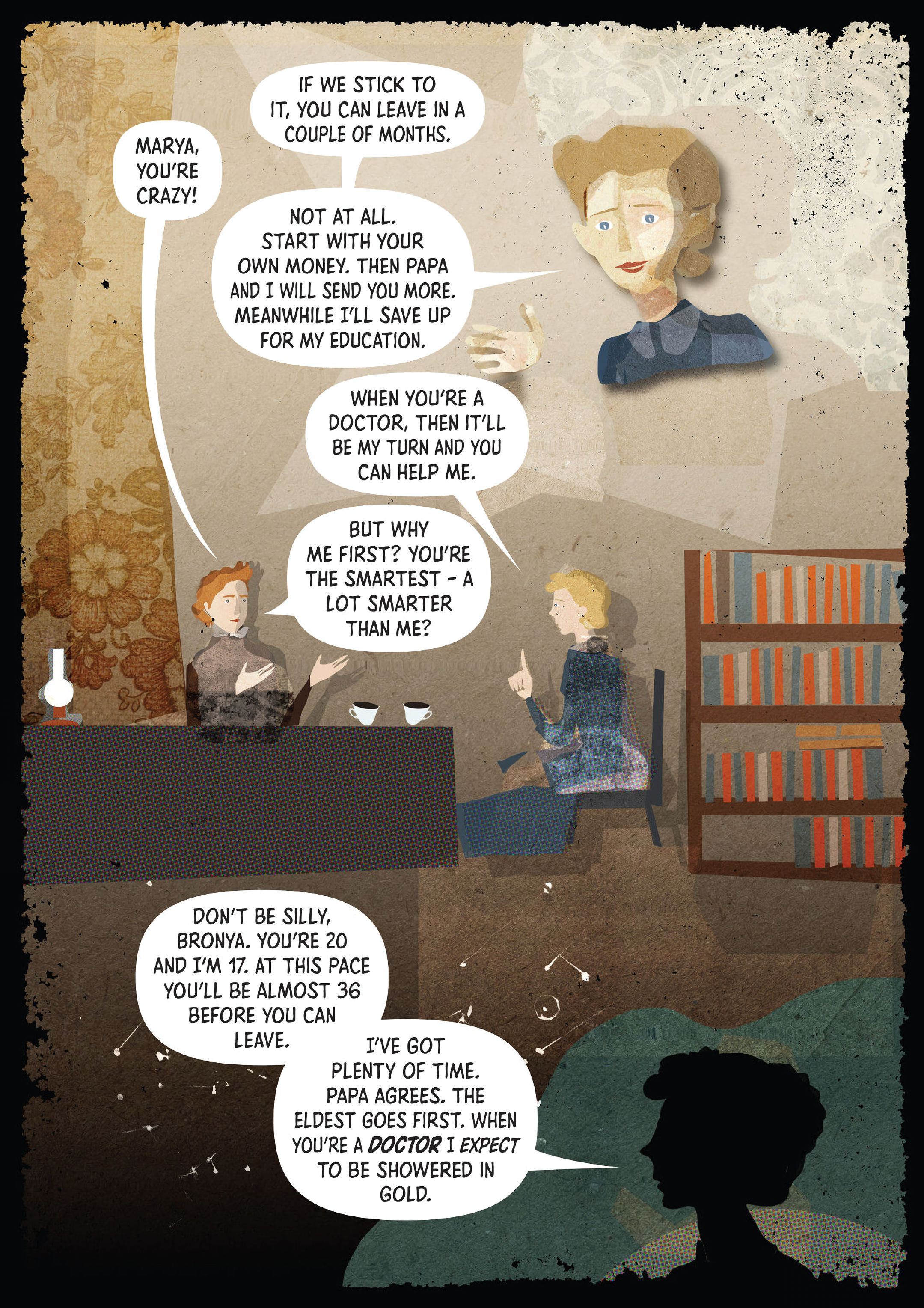 Read online Marie Curie: A Quest For Light comic -  Issue # TPB - 33