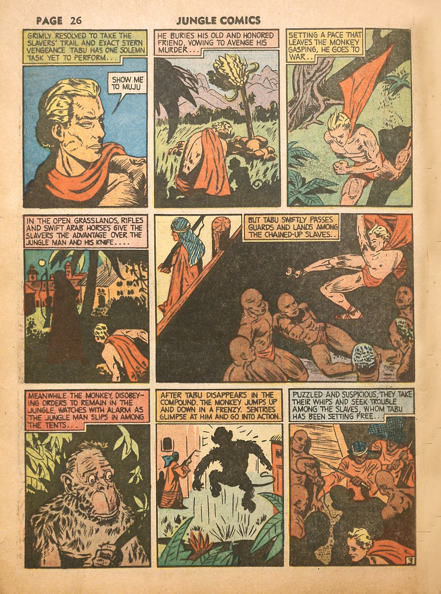 Read online Jungle Comics comic -  Issue #16 - 28