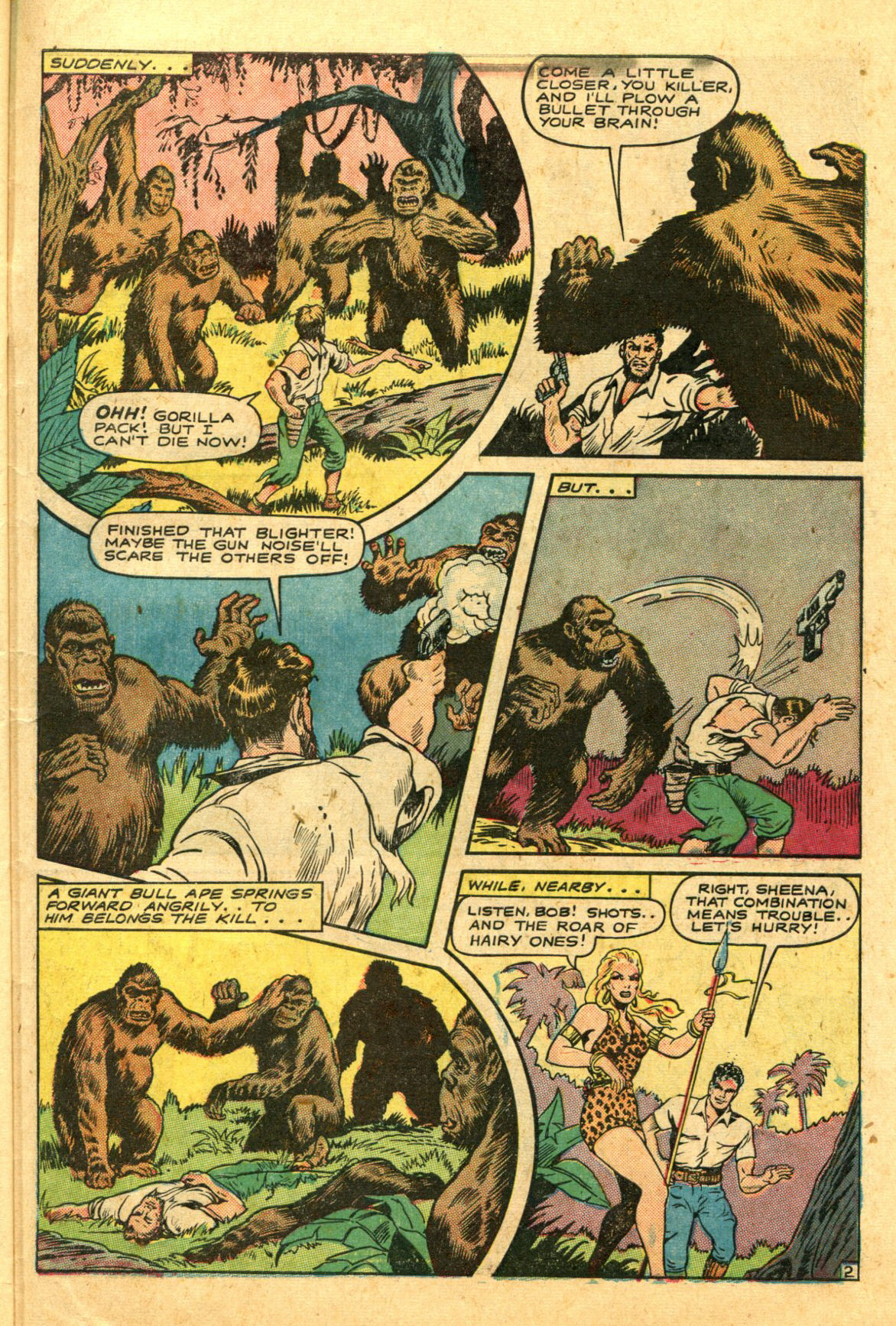 Read online Sheena, Queen of the Jungle (1942) comic -  Issue #6 - 41